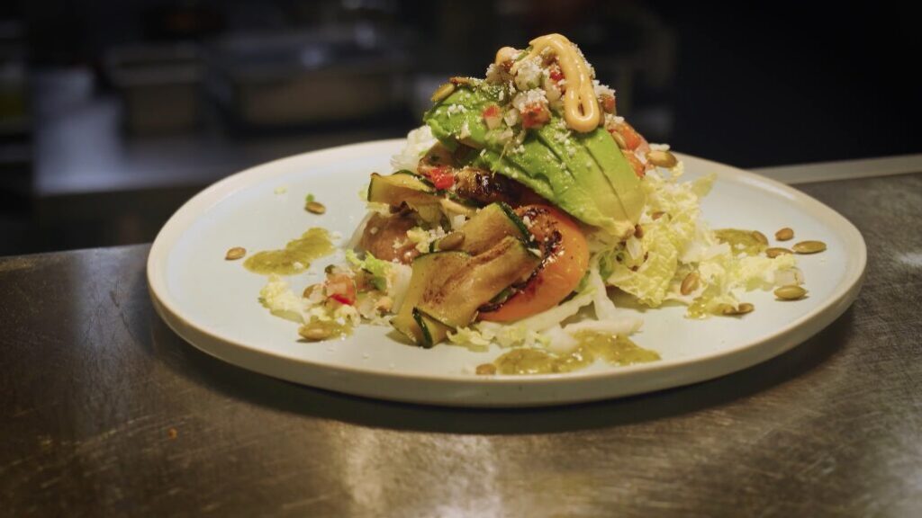 Dish from Enso Village dining